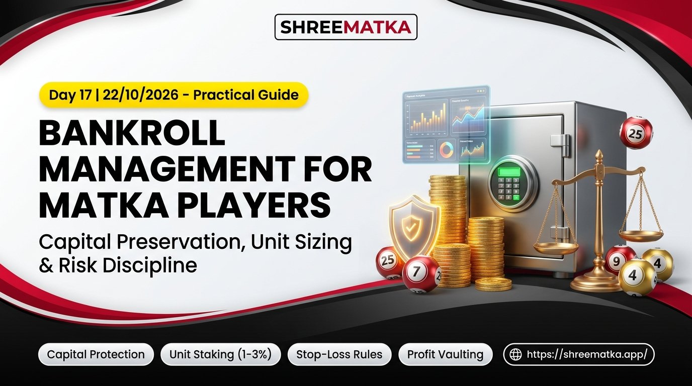 Bankroll Management for Matka Players Hero Banner