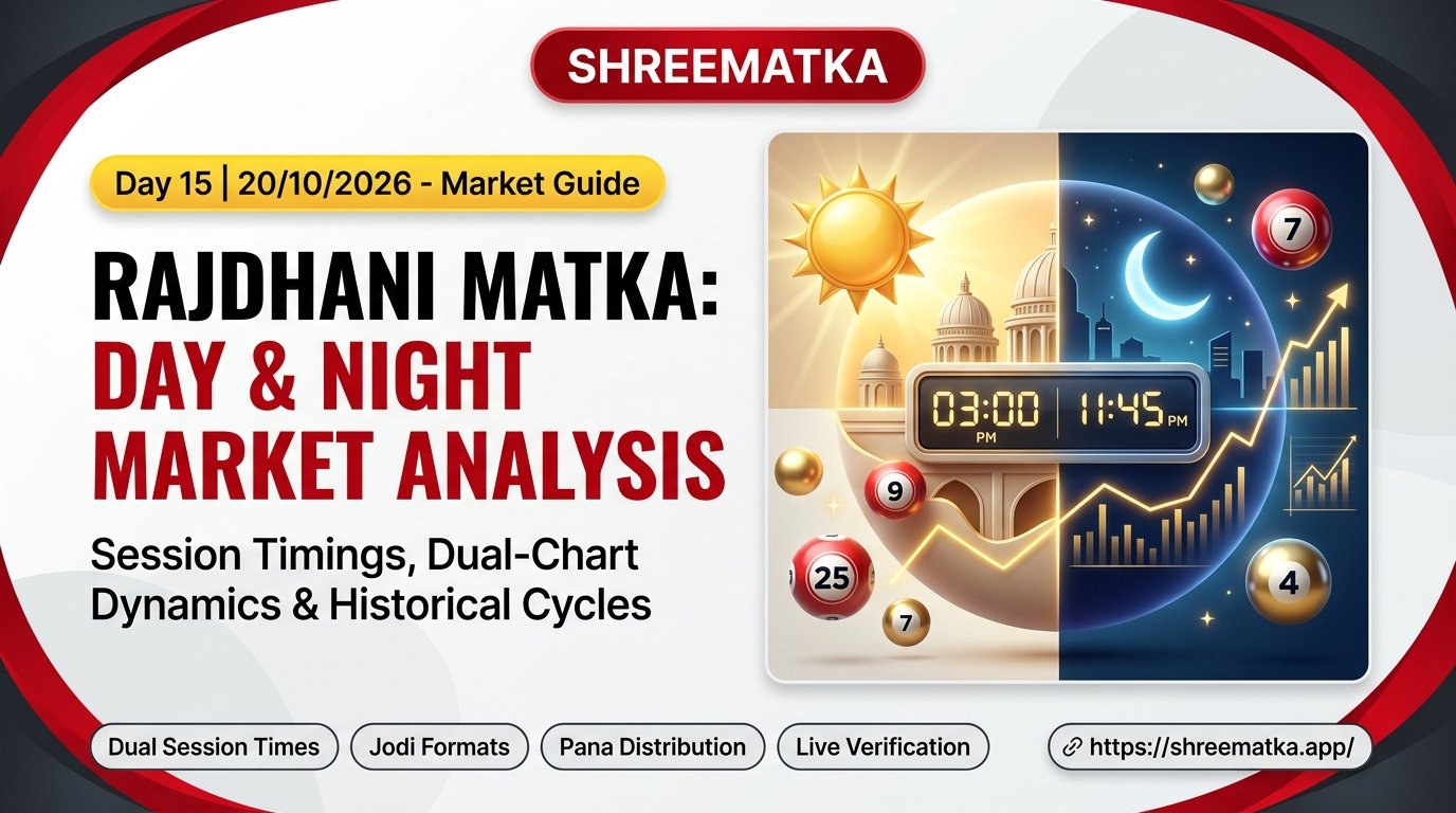 Rajdhani Matka Day & Night Market Analysis Hero Banner