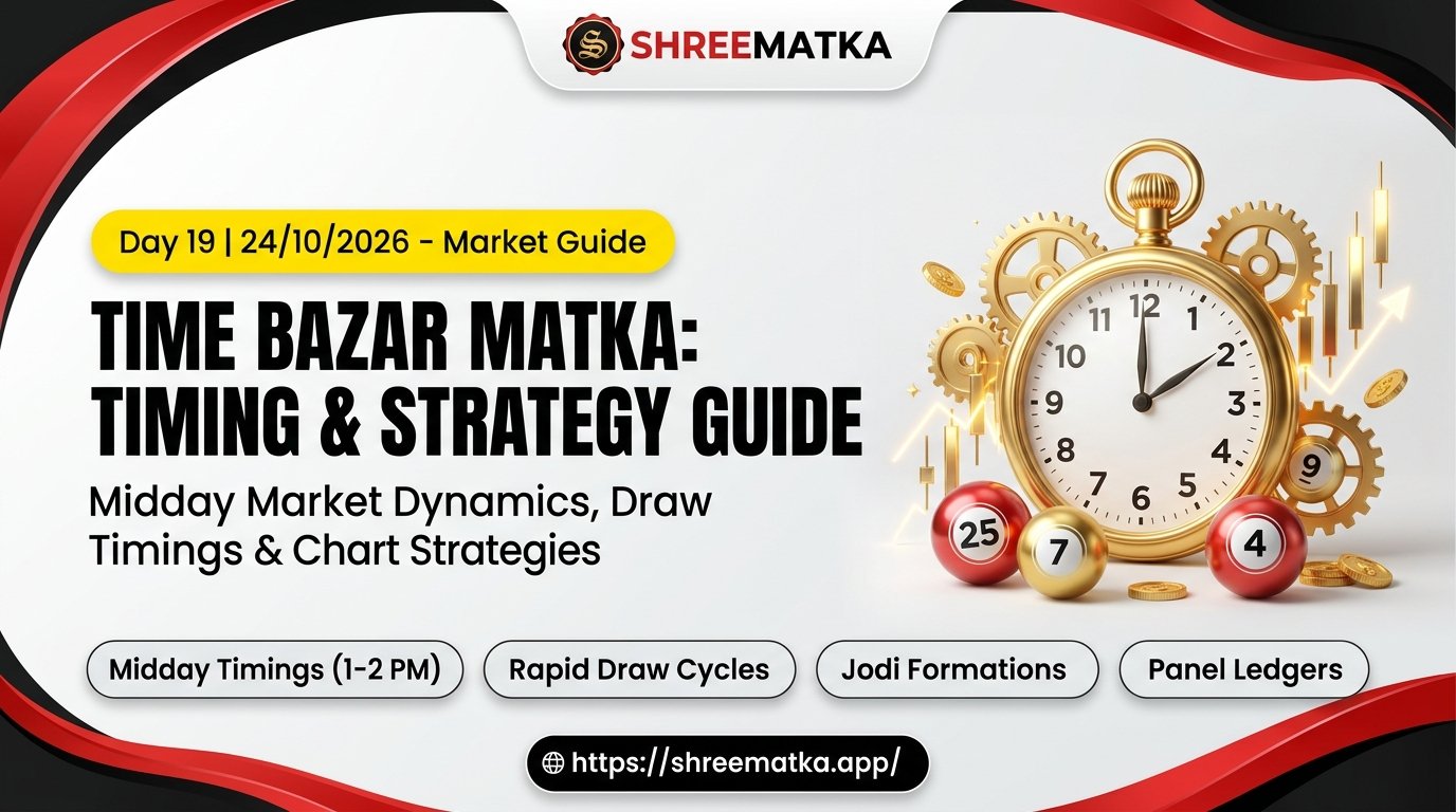 Time Bazar Matka Timing and Strategy Guide Hero Banner